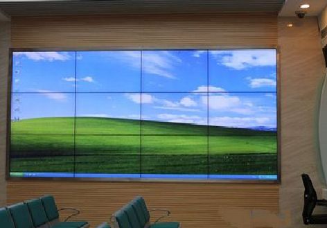 武定液晶拼接屏的另类用法。